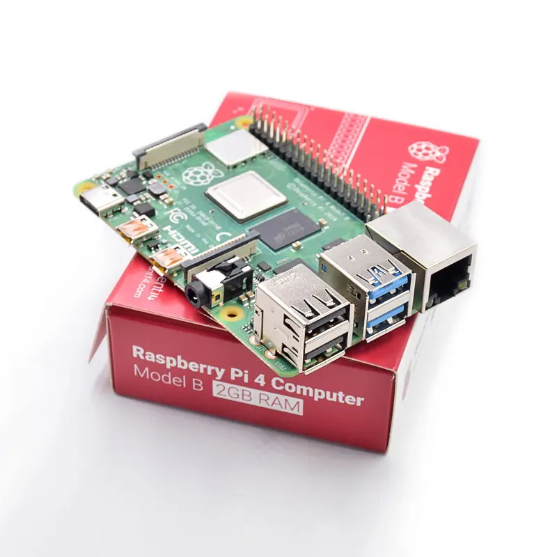 Official Raspberry PI 4B Board With Raspberry Pi 4 Model B Development Board Development Board RAM 2G/4G/8G 4 Core CPU 1.5Ghz
