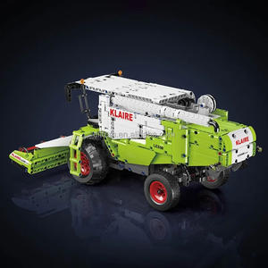 Moule <span class=keywords><strong>King</strong></span> 17014S RC Moissonneuse Modèle Briques 2.4G & APP Contrôle <span class=keywords><strong>Ferme</strong></span> Ingénierie Camion Assemblé Blocs de Construction Jouets - Product Image 3