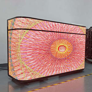 Table de DJ portable P1.8 P2.5 GOB, scène mobile incurvée en aluminium pour événements de concerts et discothèques - Product Image 2