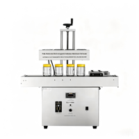 Machine de scellage entièrement automatique à induction électromagnétique pour bouchons de bouteilles en plastique, feuilles d'aluminium et fûts d'huile