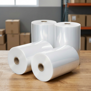 Film étirable jumbo sur mesure en LDPE, grand rouleau, emballage de palettes, fabricant, vente en gros - Product Image 1