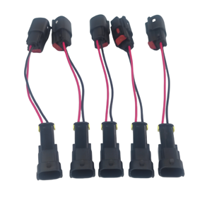 Conectores de inyector impermeable Molex MX150 de 2 pines para coche al por mayor arnés de cables automotriz personalizado - Product Image 2