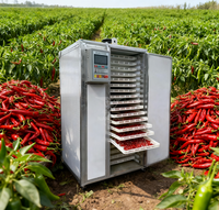 Machine de déshydratation des épices, sécheuse de piments, système de broyage, fabrication de poudre pour l'industrie des condiments
