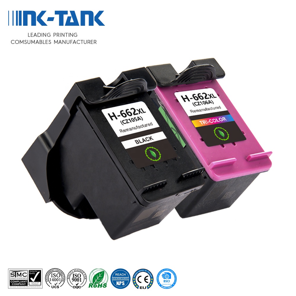 Amazon.com: ESTON Cartucho de tinta refabricado para HP 662XL 662 XL para HP  Deskjet Ink Advantage 1015 1515 2515 2545 2645 3515 3545 4645 (3 negro 2  colores, 5 unidades) : Productos de Oficina