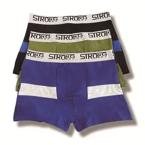 Promotionele Oem Fabrieksprijs Heren Basic Boxers Shorts Heren Boxer En Slips Onderbroek Luchtdoorlatend Ondergoed