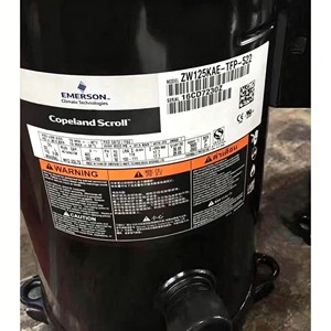 Compresseur Scroll Emerson Copeland ZW125KAE TFP 522 24V pour Pompe à Chaleur Air-Eau Chauffage et Refroidissement – Pièce de Remplacement - Product Image 1