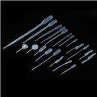 Pipette de transfert jetable stérile transparente, compte-gouttes en plastique, 1ml, 2ml, 3ml, 5ml, 10ml.