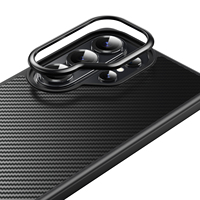 Étui de téléphone magnétique en fibre de carbone pour Samsung Galaxy S26 S25 S24 S23 Ultra, coque antichoc avec aimant caché, protection contre les chutes