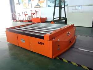 Les chariots AGV de 10 tonnes peuvent être utilisés comme camions à plate-forme sans rail à des rabais d'usine - Product Image 5