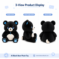 Oso de Peluche Interactivo con IA, Suave, de Poliéster, Educativo, Personalizable