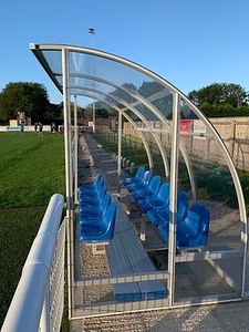 Deportes al aire libre <span class=keywords><strong>Rugby</strong></span> Dugouts Fútbol Dugouts Equipo <span class=keywords><strong>de</strong></span> hockey Refugios en PP para estadios y escuelas Banco Bleacher - Product Image 3