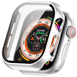 Funda de película de vidrio templado 2 en 1 para reloj de PC para Appl <span class=keywords><strong>E</strong></span> <span class=keywords><strong>Watch</strong></span> Series 10 42mm 46mm Protector de pantalla - Product Image 5