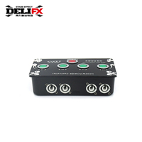 Boîtier de tirage à déclenchement unique Contrôleur d'éclairage de scène Dj Mini contrôleur d'alimentation à 4 canaux avec console d'effet de bouton Soloflash rouge