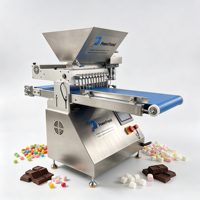 Spiral Bear Jelly Gummy Bean een machine voor het maken van snoepjes, kleine snoepjes, kleine lolly's en wasachtige snoepjes.