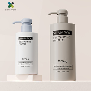 Nouvel Arrivage – Flacon Pompe Rond Aesop 300/<span class=keywords><strong>500</strong></span> ml pour Shampoing, Lotion, Gel Douche, Après-shampoing – Contenant Ambré Givré - Product Image 4