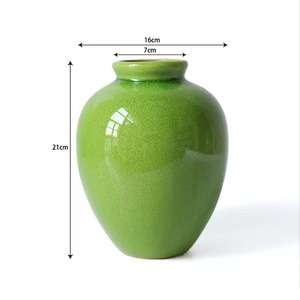Vase en céramique <span class=keywords><strong>Art</strong></span> Déco haut de gamme, nouveau, petit, en porcelaine craquelée, écologique, pour table, avec un design <span class=keywords><strong>Art</strong></span> Déco distinctif - Product Image 6