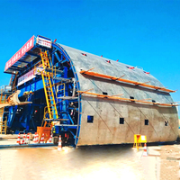Fabrication chinoise Usine chinoise GaoFei Tunnel Chariot entièrement hydraulique pour coffrage en acier Q235 pour béton |   Pompe à engrenages intelligente pour équipement de revêtement de section complète 1