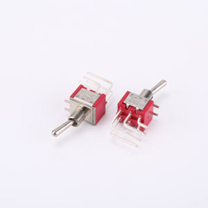 Interruptor de palanca pequeño para equipos eléctricos, interruptor de palanca pequeño, 6 pines, 3 posiciones, 3A, 250V, DPDT, PCB, Cabriole, <span class=keywords><strong>LegON</strong></span> - Product Image 2