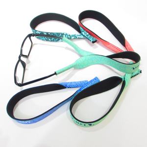 Low MOQ Logo benutzer definierte Sport Neopren Brille Sonnenbrille Hals halter Gurt - Product Image 6