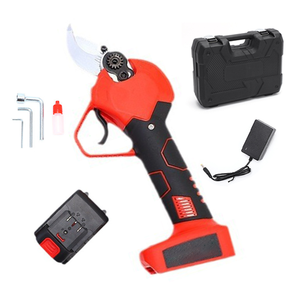 Sécateur sans fil Ananke Tools, batterie lithium 21V, acier haute teneur en carbone SK5, rouge, 1,25 kg, pour branches d'arbres de 35 mm à 45 mm - Product Image 6