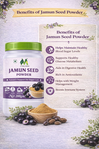 Polvo Puro de Semillas de Jamun, Extracto de Planta, Suplemento Herbal Natural para el Control del Azúcar en Sangre, Digestión y Bienestar General - Product Image 5