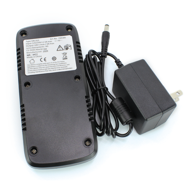 GKL311 Single Bay Battery Charger for GEB211 GEB212 GEB221 GEB222 Battery Total Station Charger