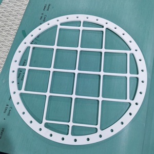 <span class=keywords><strong>Guarnizioni</strong></span> e Piastre di Tenuta in PTFE Lavorate con Precisione CNC per Connettori Fluidi e Componenti Valvole in PTFE - Product Image 1