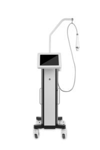 Appareil de rajeunissement cutané RF sur pied avec poignée détachable pour traitement du visage - Product Image 1