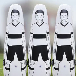 Maniquí inflable de fútbol americano blanco de 70 pulgadas, equipo de entrenamiento de Maniquí de portero para jugadores de fútbol - Product Image 2