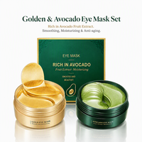 Patchs pour les yeux en hydrogel de collagène à marque privée, anti-rides, gel rafraîchissant, coussinets pour les yeux pour dormir, acide hyaluronique, hydratant, cernes