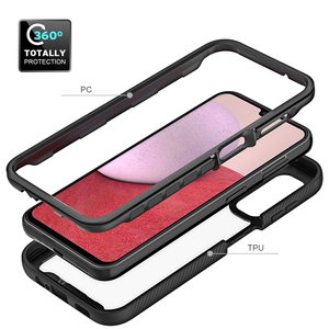 Nouveaux modèles de <span class=keywords><strong>coque</strong></span> blindée avec cadre avant TPU PC Hybrid Cover Back Cases pour <span class=keywords><strong>Samsung</strong></span> A14 5G - Product Image 3