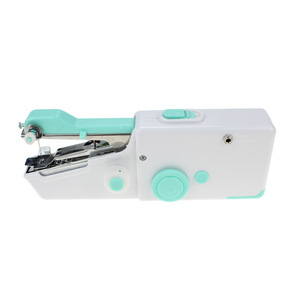 <b>Portable</b> Mini <b>Sewing</b> <b>Machine</b> Handheld Plastic Compact Stitcher for Bags Garment Repair Home Use - Product Image 2