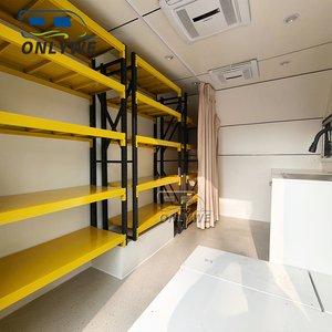 Remolque de <span class=keywords><strong>caravana</strong></span> todoterreno ONLYWE de 350 cm con baño interno, <span class=keywords><strong>ducha</strong></span> y cama doble, remolque de viaje resistente 4x4 - Product Image 5