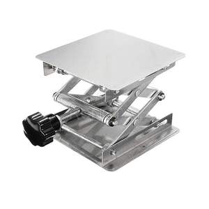 RONGTAI 가위 리프트 랩 잭 중국 도매상 200*200mm 실험실 가위 리프트 테이블 - Product Image 5