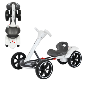 Geen installatie nodig: elektrische kinderquad, opvouwbaar, geschikt voor meerdere kinderen, draagbaar kinderspeelgoedautootje - Product Image 3