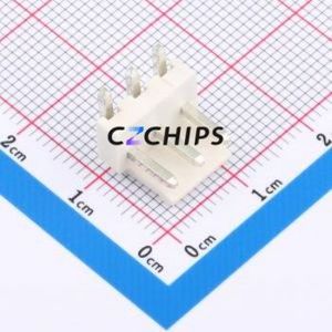X9396WR-03-46SN Wire-to-Board Pin Header Bent Lead Through Hole,P=3.96mm Connector 1x3P 3.96mm Right Angle Insert 3P - Product Image 1