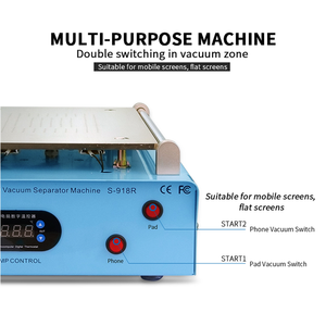 Máquina Separadora <span class=keywords><strong>SUNSHINE</strong></span> S-918R de 14 Pulgadas para Reparación de Pantalla LCD de Teléfono Móvil con Separador de Vacío LCD para Remover Vidrio de Pantalla - Product Image 5