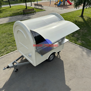 Remolque de Comida Multifuncional Vintage de Bajo Costo, Carrito de Kebab, Hot Dogs y Churros, Caravana Móvil con Ruedas para Cocina y Bar, Europa y Australia - Product Image 5
