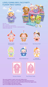 Luckyemma Blind Box <b>Animal</b> Toy-<b>Plastic</b> Plush Material Cute Still Life Design Original Packaging Decoration Gift for Ages 14+ - Product Image 6
