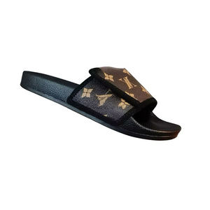 Nouvelles sandales pour hommes 2026, design confortable, pantoufles d'intérieur pour <span class=keywords><strong>homme</strong></span>, chaussures d'été, logo personnalisé, pantoufles en cuir, tongs pour hommes - Product Image 5