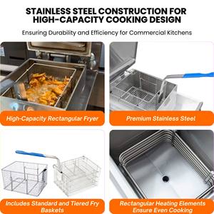 Meilleure vente Frites belges Conception d'économie de main-d 'œuvre automatique Broast 12 Psi Plantain Cutter Machine et <span class=keywords><strong>friteuse</strong></span> - Product Image 6