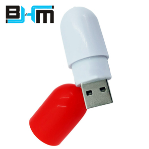 Biểu tượng tùy chỉnh kích thước nhỏ nhựa Pill USB Pendrive 16GB 32GB 64GB <span class=keywords><strong>128GB</strong></span> USB 2.0 3.0 Bộ nhớ USB ổ đĩa <span class=keywords><strong>flash</strong></span> - Product Image 1
