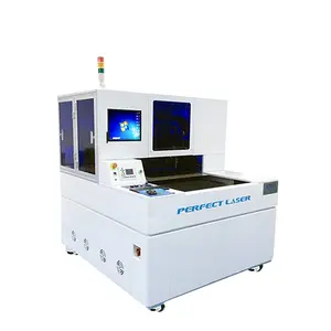 Perfekter Laser - mit 17-Zoll-Bildschirm CCD 1.000 × 900 mm 30 W Glasfaserlaser-Glasschneidemaschine