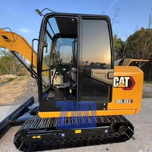 305.5E2สำหรับแมวรถขุดขนาดเล็กใช้ในฟาร์ม E2 305.5มีรางยางและนิ้วหัวแม่มือ95% ใหม่ - Product Image 1