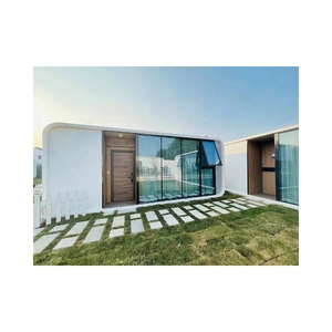 Zhentai không gian viên nang container di động nhỏ nhà tùy chỉnh 6 + 12 + 6mm lưu trữ container nhà đúc sẵn phẳng gói expandab - Product Image 3