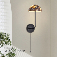 Lampe murale LED décorative de luxe pour chambre principale, allée, marbre, 12W