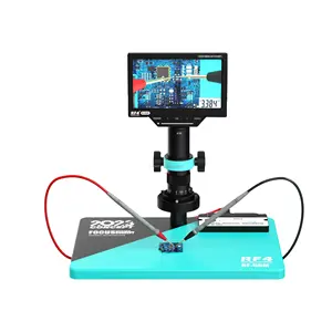 RF4 RF-50M HD 7-50X 1080P Electronic Digital Microscope with BGA Work Bench and Soldering Spot Line