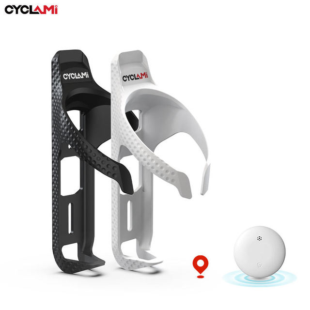 CYCLAMI Bicycle Bottle Cage Anti-Theft GPS Tracker MTB Road Water Cup Holder Cycling Equipment