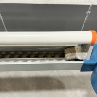 Poules de chair Parent Stock Ferme Équipement Pour Poulet Volaille Système De Chaîne Automatique Auge Mâle Ligne D'alimentation Éleveur Cock Feeder