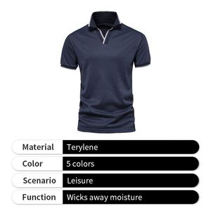 Chemise Polo de Golf pour Femmes et Hommes 2025, T-shirts Polo à Col en V, Personnalisation sur Mesure - Product Image 2
